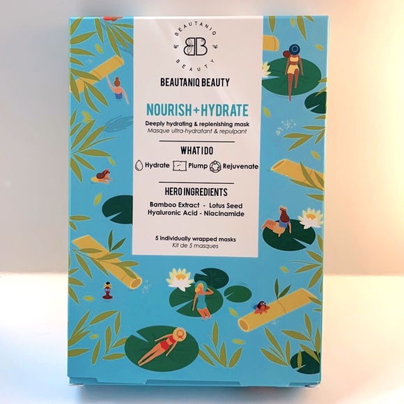 Beautaniq Beauty Other - BEAUTANIQ BEAUTY Nourish + Hydrate Face Masks BNIB